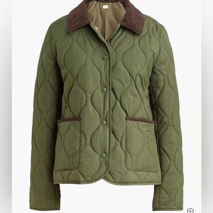 J. Crew Factory Quilted Barn Jacket • XL • NWT